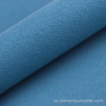 Microfiber non-woven mocka syntetiskt läder